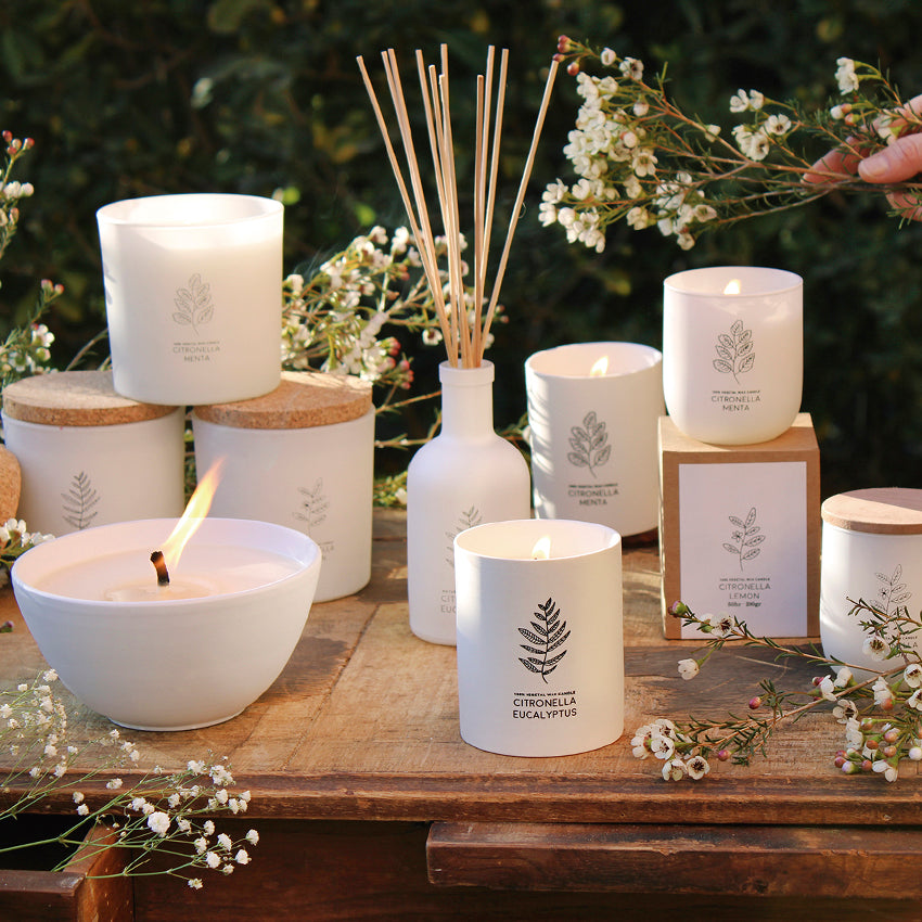 VELAS DE VERANO Y ANTIMOSQUITOS