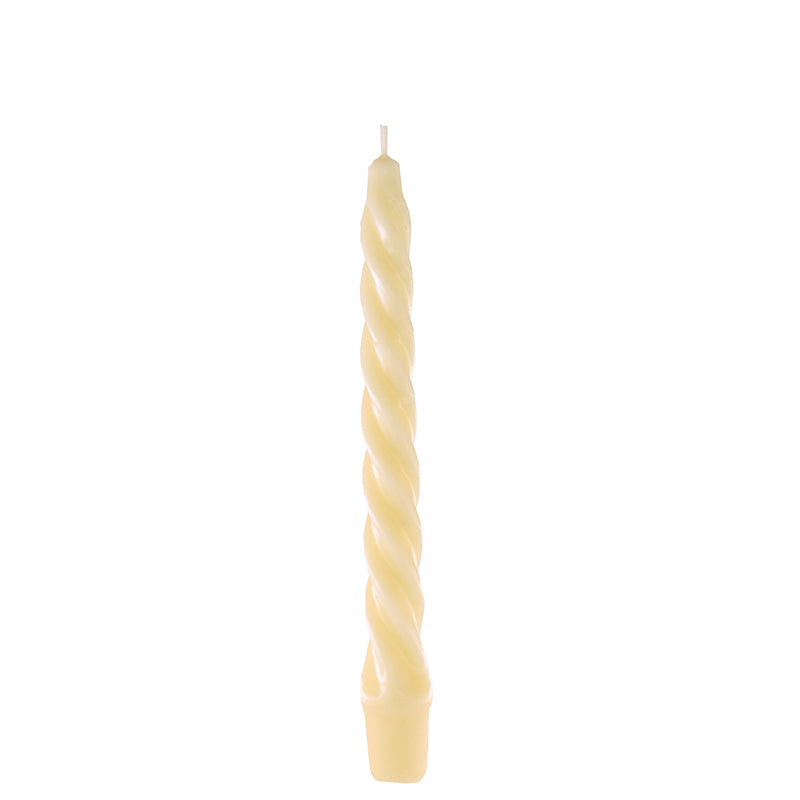 Vela de candelabro espiral de 22 cm.