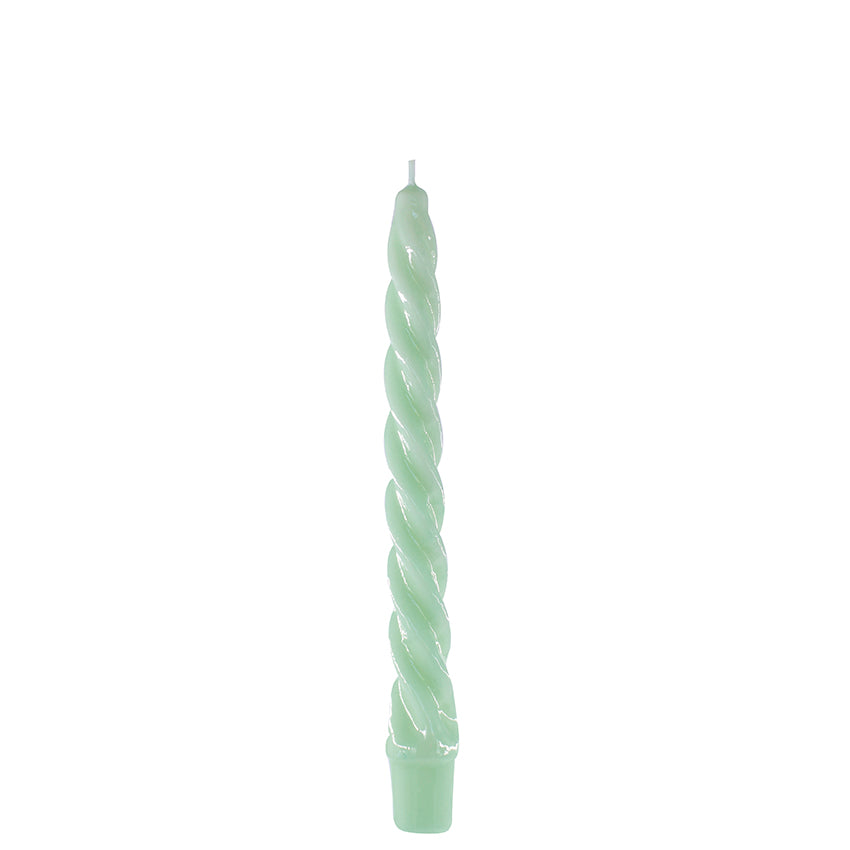 Vela de candelabro espiral de 22 cm.