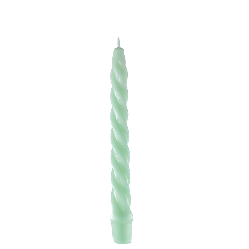 Vela de candelabro espiral de 22 cm.