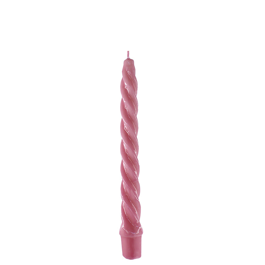 Vela de candelabro espiral de 22 cm.