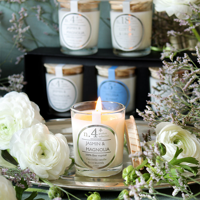 Set de regalo de 3 velas perfumadas