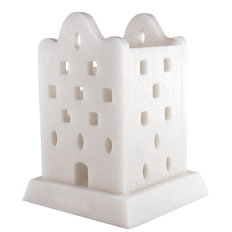 Vela casita de Navidad