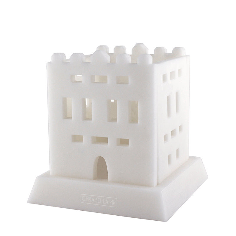 Vela casita de Navidad