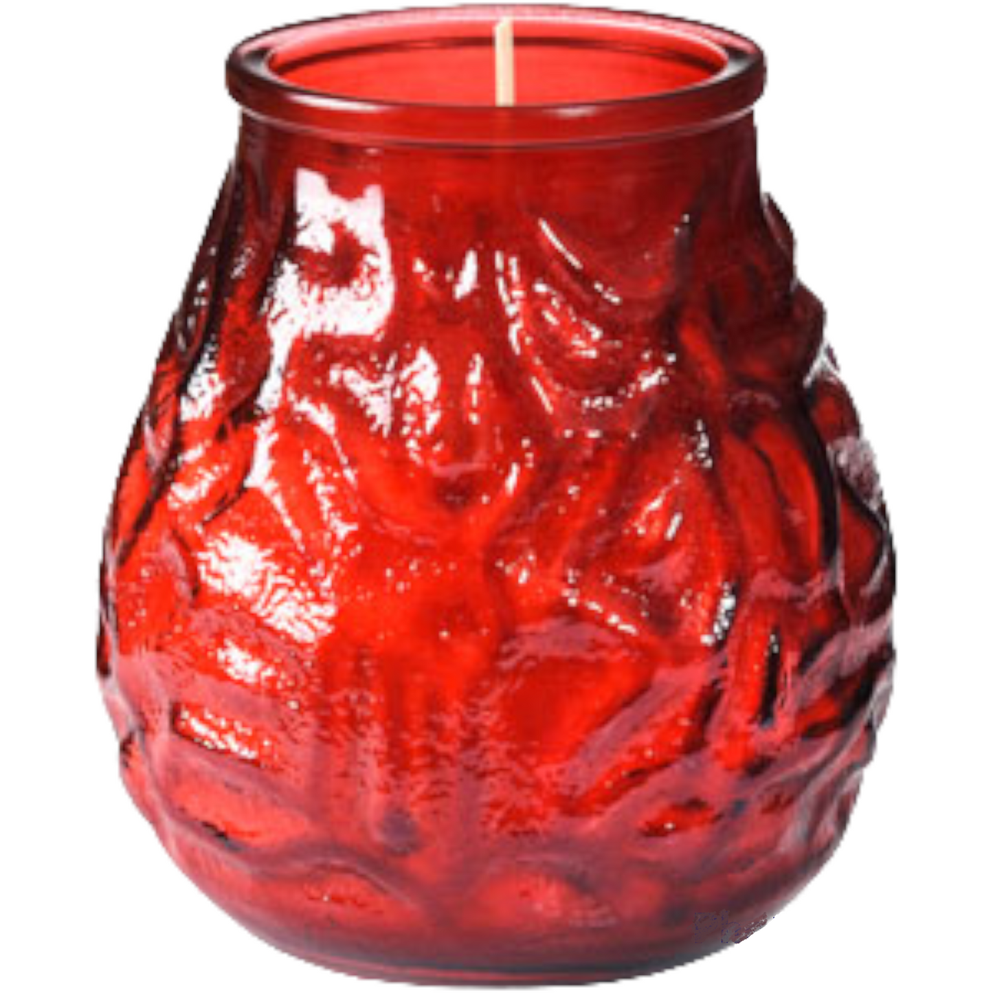 SUPER OFERTA!!! Vela vaso de cristal rojo