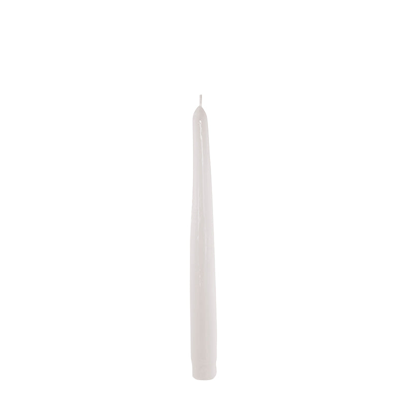 Vela de candelabro de 19,5 x 1,7 cm.