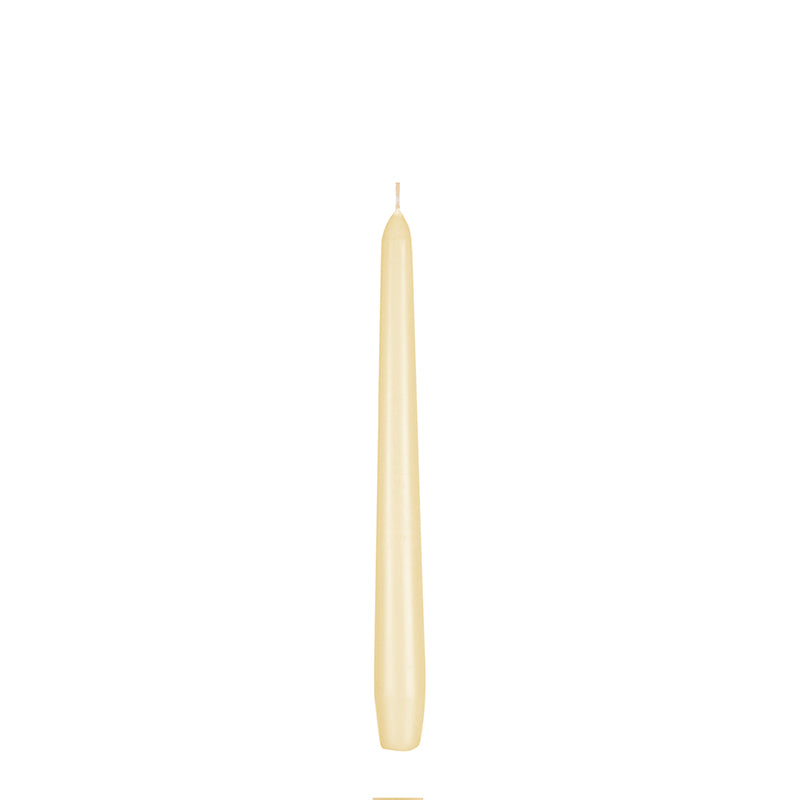 Vela de candelabro de 19,5 x 1,7 cm.