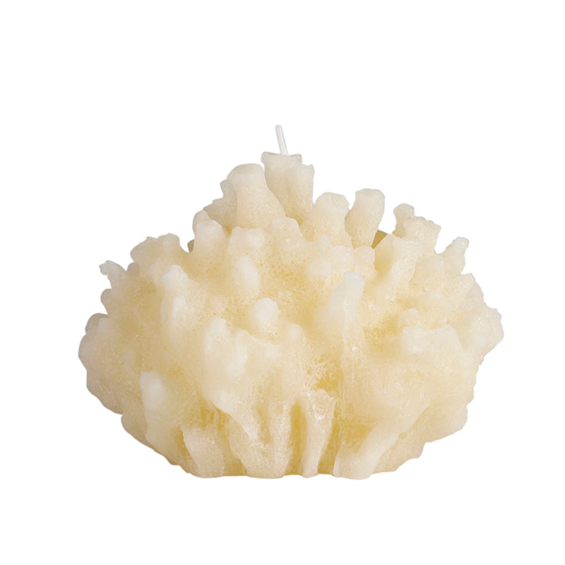 Vela decorativa coral