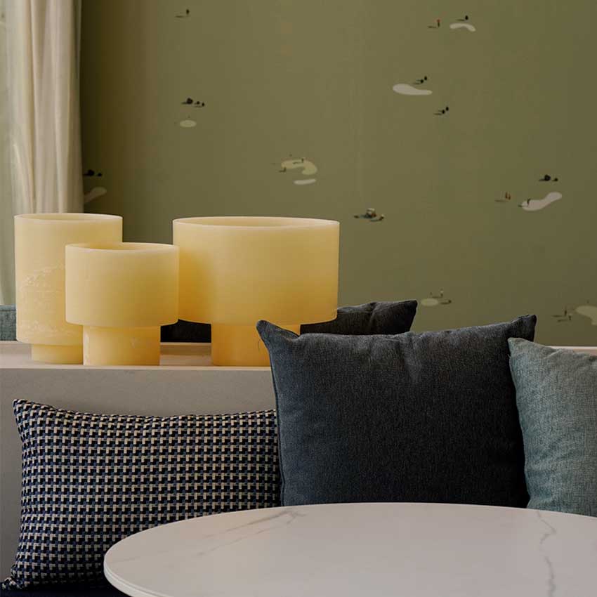 Vela de diseño "Granja" mediana por La Granja Design