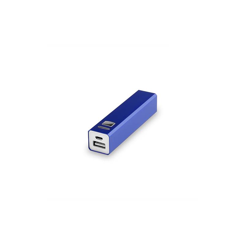 Power bank USB metalizado