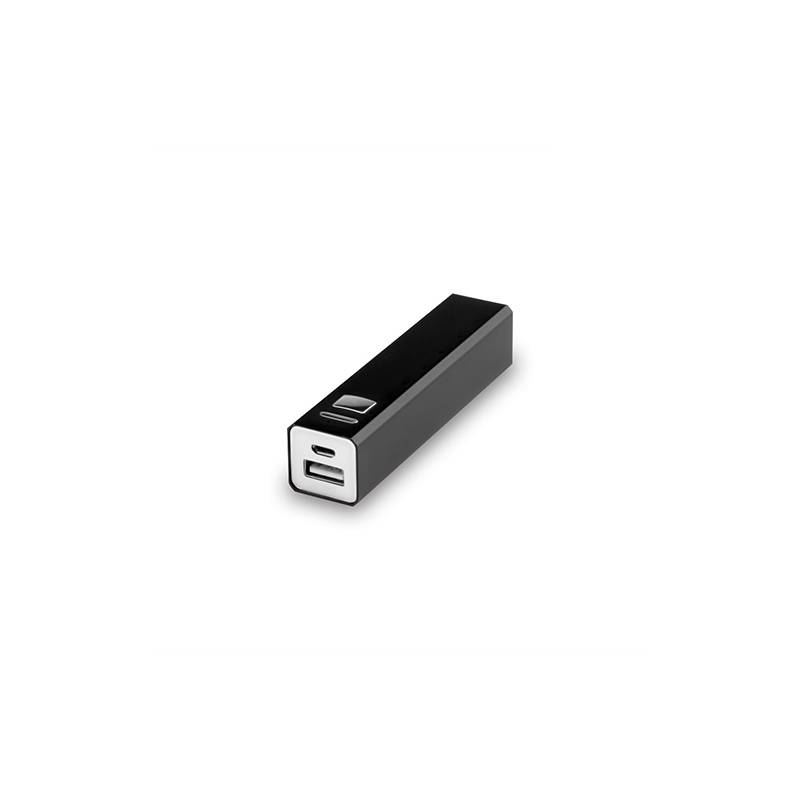 Power bank USB metalizado