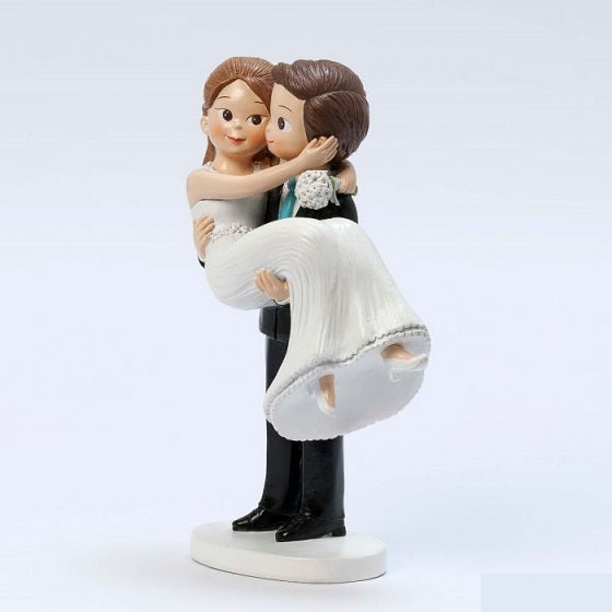 Figura pastel novia en brazos Pop&Fun