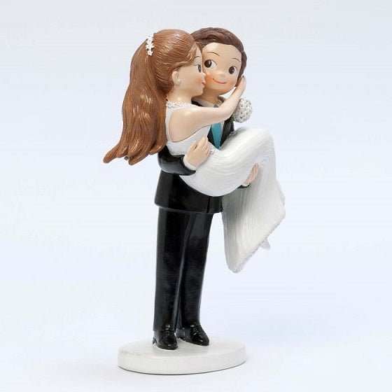 Figura pastel novia en brazos Pop&Fun