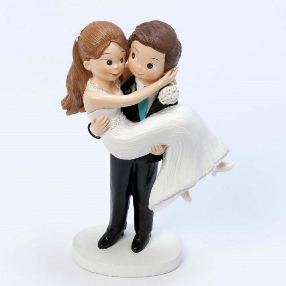 Figura pastel novia en brazos Pop&Fun