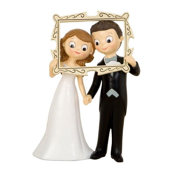 Figurine pastel cadre photocall copains Pop & Fun 23cm.