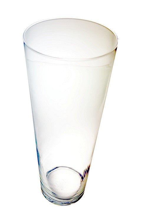 Jarrón de cristal grande