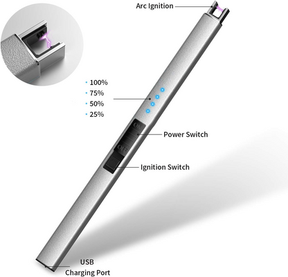 ENCENDEDOR ELÉCTRICO RECARGABLE USB