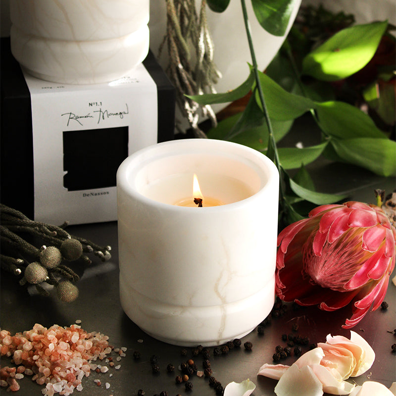 Bougie parfumée en cire végétale Collection "Chiffres"