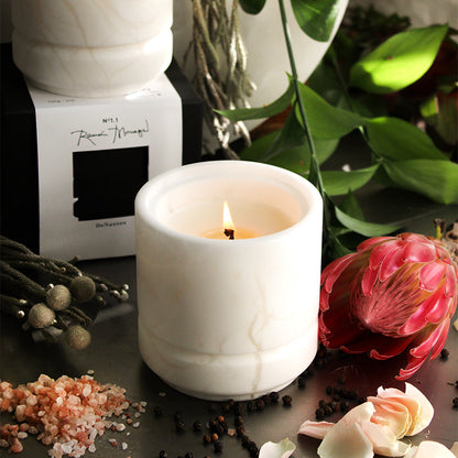 Bougie parfumée en cire végétale Collection "Chiffres"