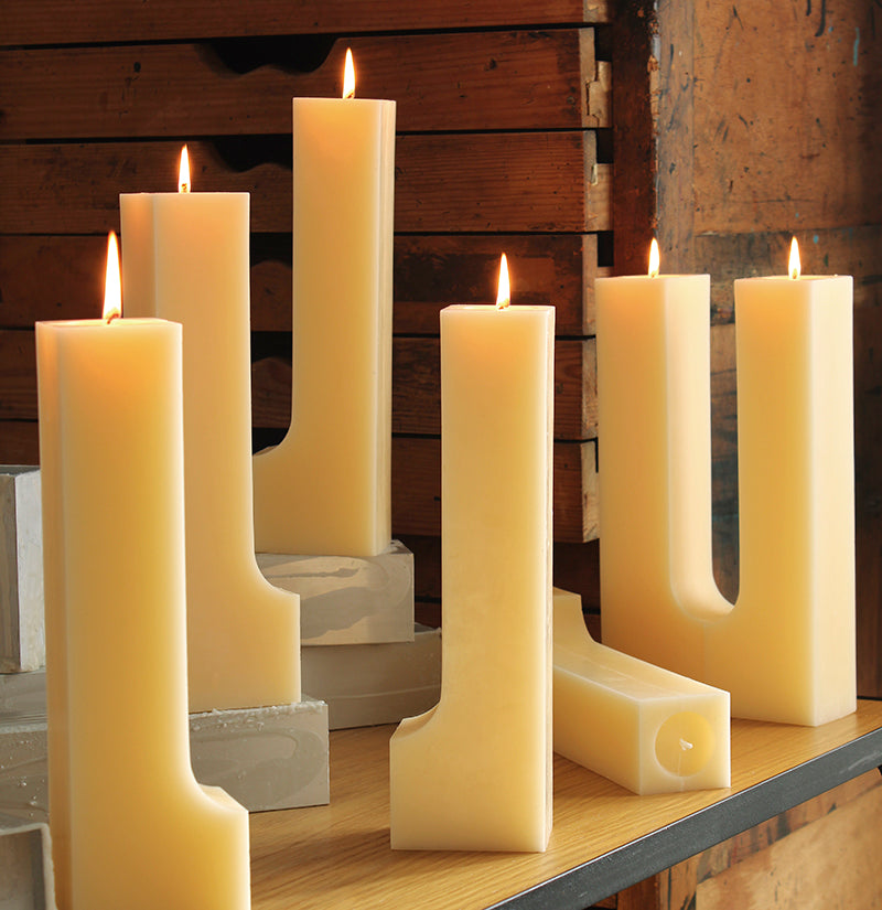 Design candle "Ricardo" by Marta Vilallonga