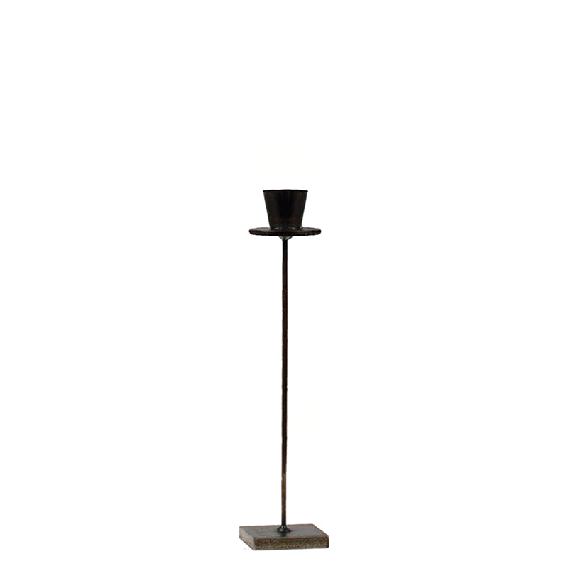 small iron candle holder