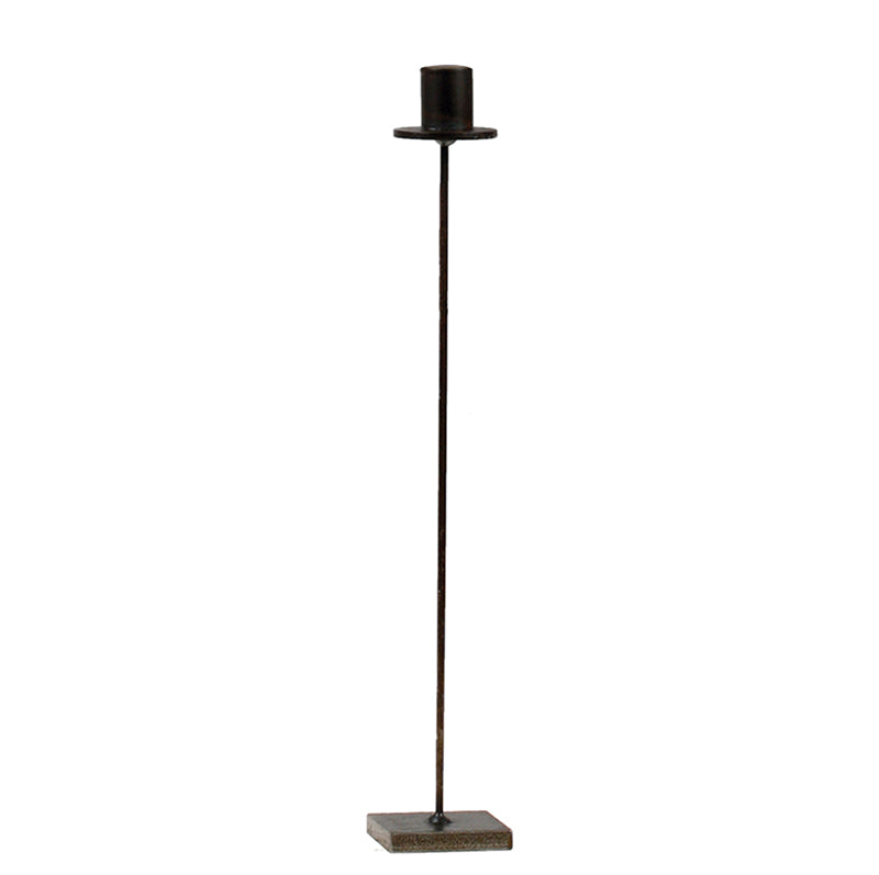 small iron candle holder