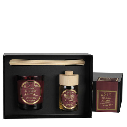 Scented vegetable wax candle "Numbers" collection