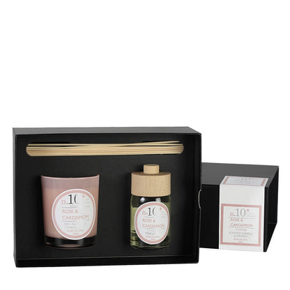 Scented vegetable wax candle "Numbers" collection