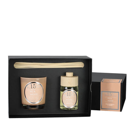 Scented vegetable wax candle "Numbers" collection