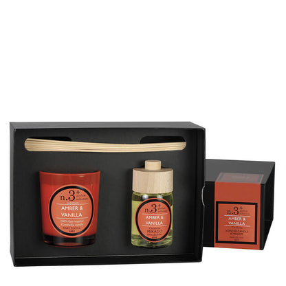 Scented vegetable wax candle "Numbers" collection