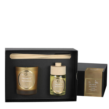 Scented vegetable wax candle "Numbers" collection