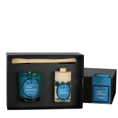 Scented vegetable wax candle "Numbers" collection