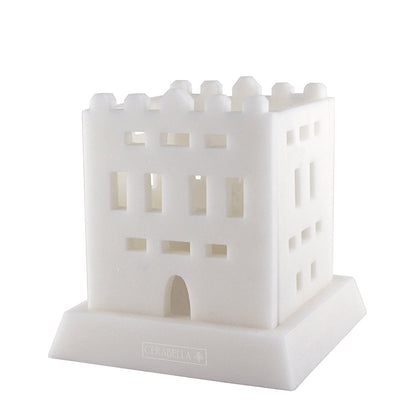 Vela casita de Navidad