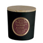 Vela perfumada en vaso de cristal negro colección "Numbers"