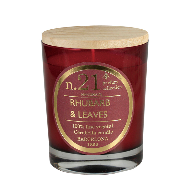Vela perfumada en vaso de cristal colección "Numbers"
