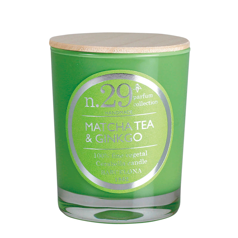 Vela perfumada en vaso de cristal colección "Numbers"