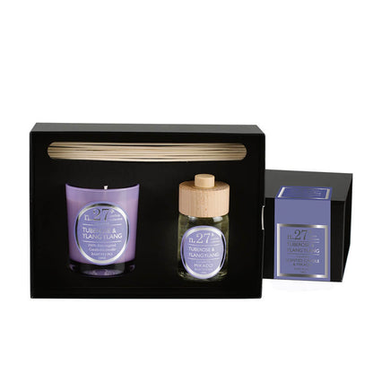 Scented vegetable wax candle "Numbers" collection