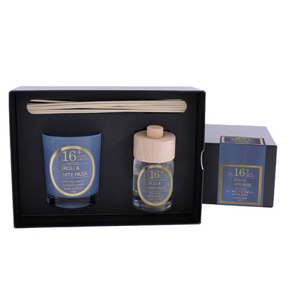Scented vegetable wax candle "Numbers" collection