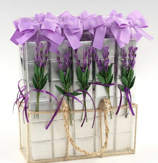 Exhibitor 30 strips 6 Neapolitan lavender flower