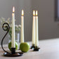Vela de candelabro de 20 x 2 cm.