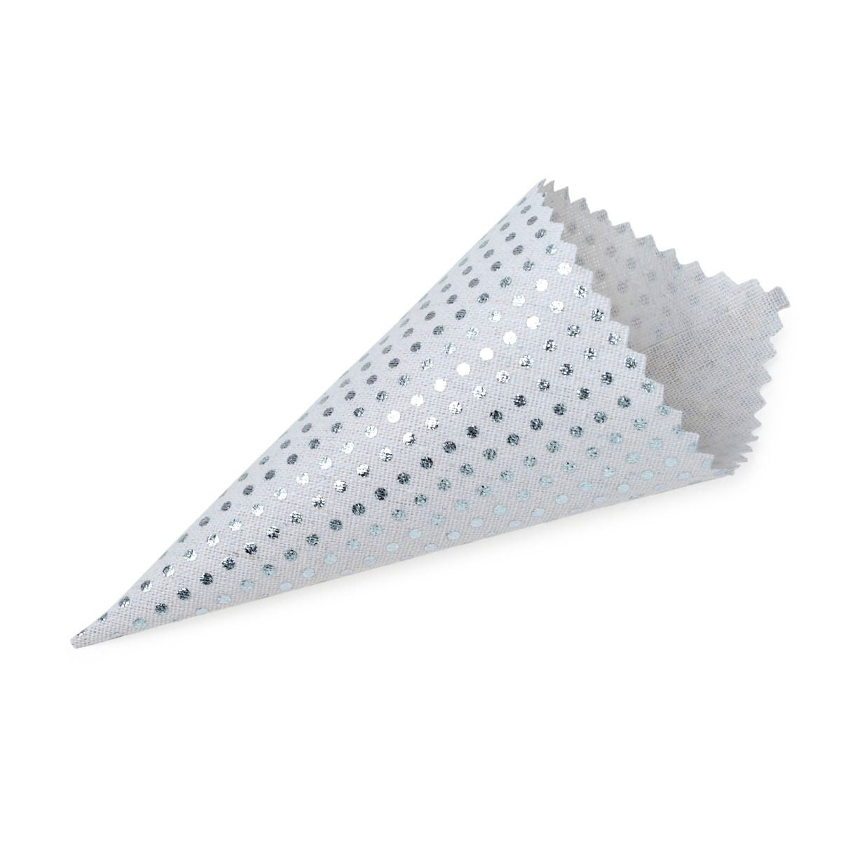 Cono topos para pétalos y arroz