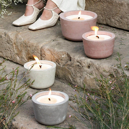 Large pot mosquito repellent candle