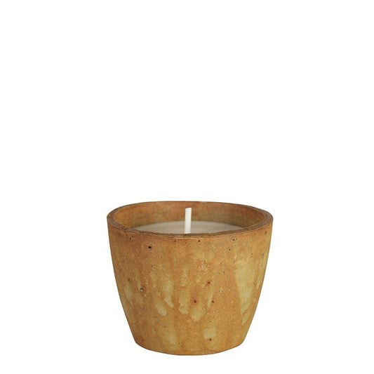 Potted organic pot mosquito repellent candle