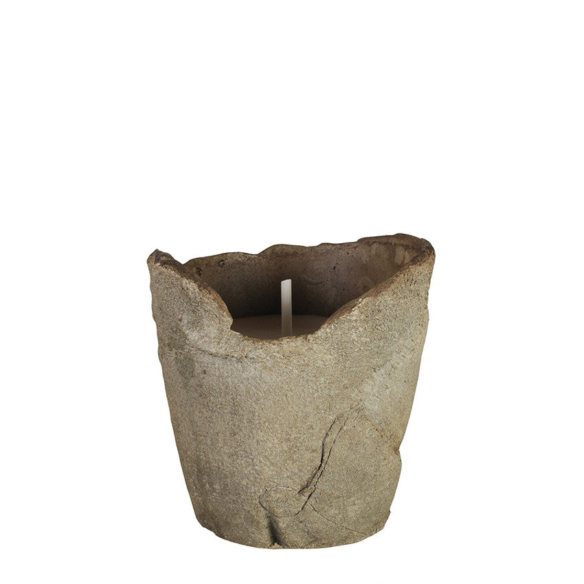 Tulip-shaped organic pot anti-mosquito candle