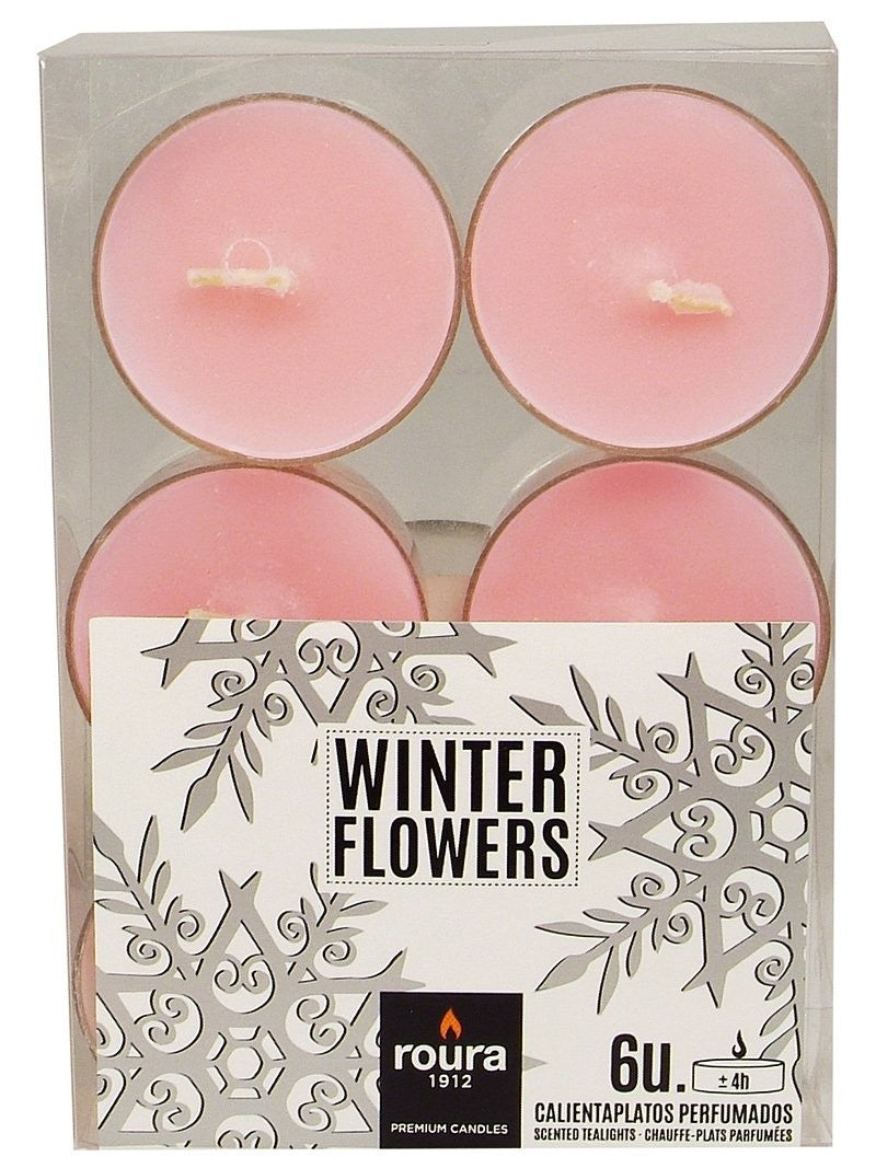 SUPER OFERTA!!! Pack de 3 sets de 6 tealights perfumes surtidos