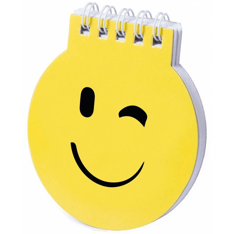smiley notebook