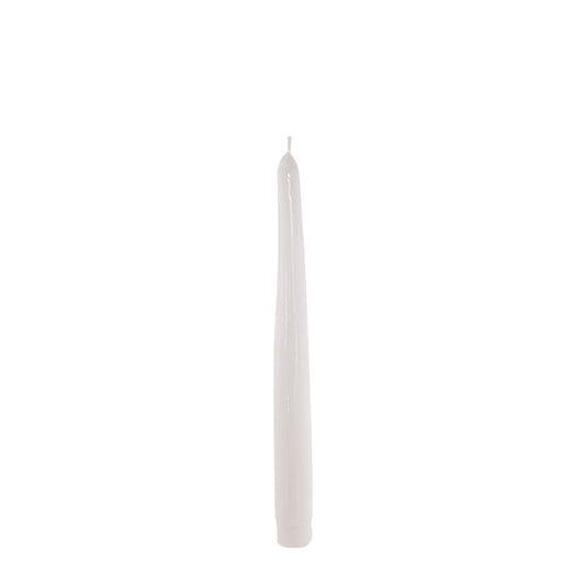 Vela de candelabro de 19,5 x 1,7 cm.