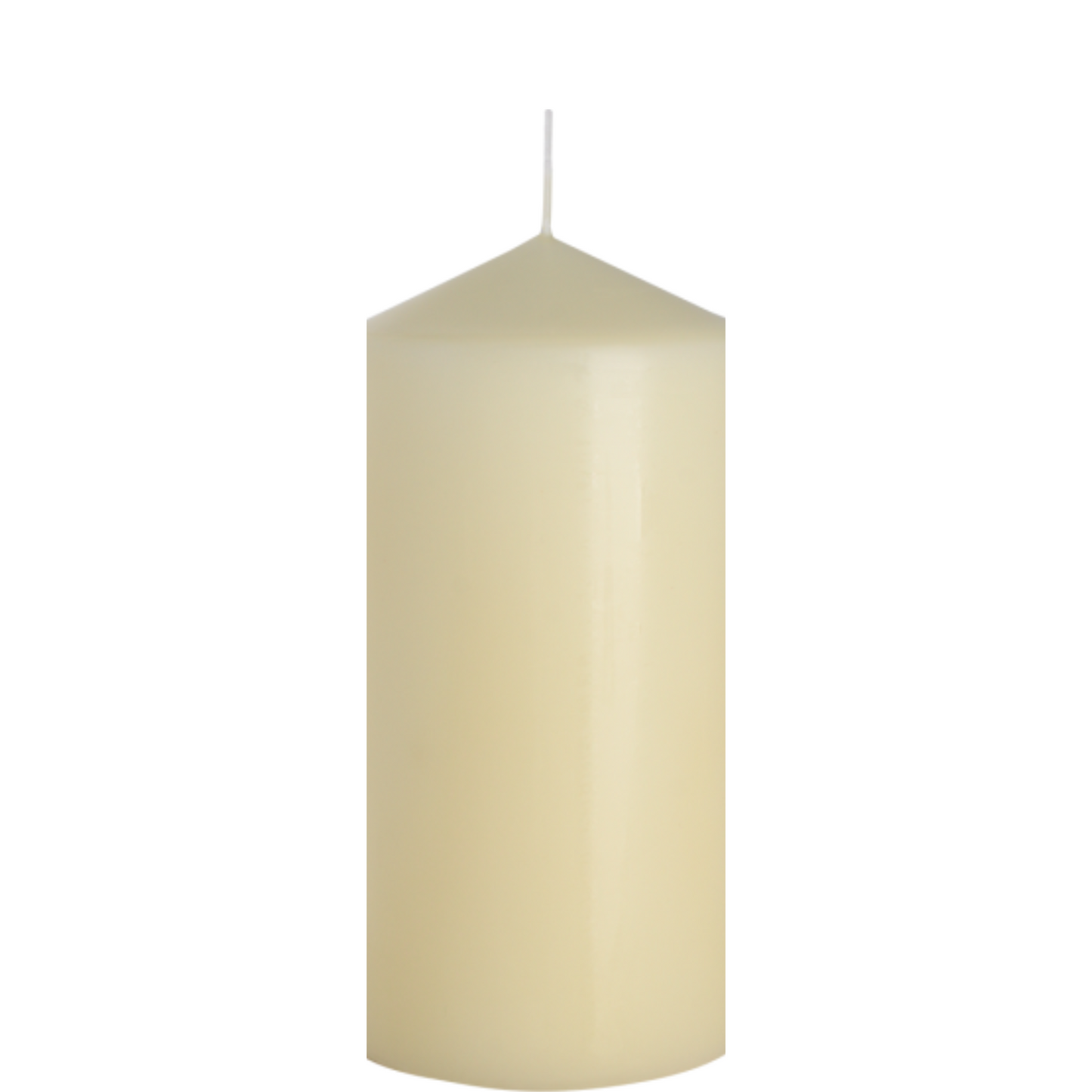 Cylindrical candle 15 x 8 cm.
