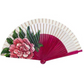 Wooden fan "Lovely". Hand painted!!