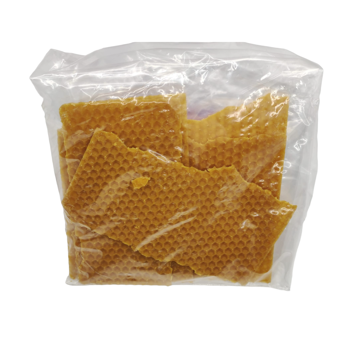Paquete de 50 gramos de cera de abeja.